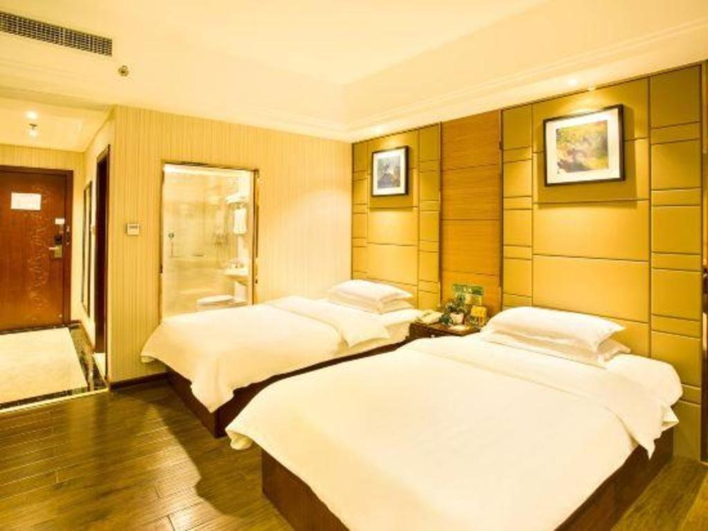 Greentree Inn Guangdong Jieyang Bus Terminal Station Ronghua Avenue Business Hotel Exterior foto