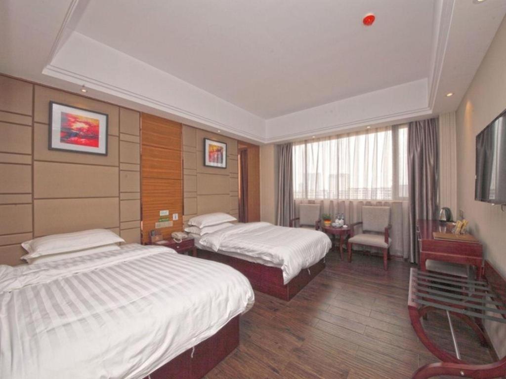 Greentree Inn Guangdong Jieyang Bus Terminal Station Ronghua Avenue Business Hotel Exterior foto