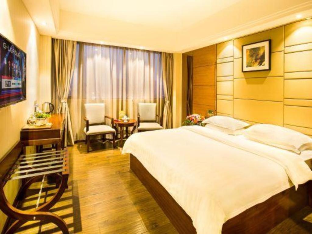Greentree Inn Guangdong Jieyang Bus Terminal Station Ronghua Avenue Business Hotel Exterior foto