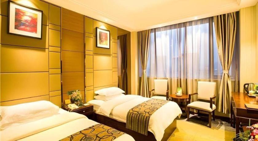 Greentree Inn Guangdong Jieyang Bus Terminal Station Ronghua Avenue Business Hotel Exterior foto